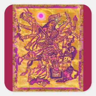 女神ダーガステッカー スクエアシール