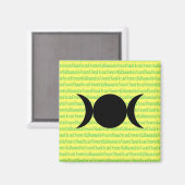 女神チャント マグネット (正面/裏面)