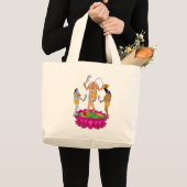 女神チンナマスタトートバッグ ラージトートバッグ (正面(商品))