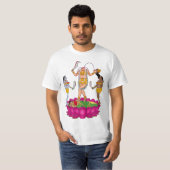 女神チンナマスティカーTシャツ Tシャツ (正面フル)