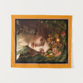 女神ディメータ |デジタルアート タペストリー (正面(横))