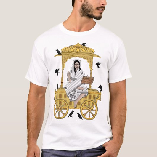 女神ドゥマヴァティTシャツ Tシャツ (正面)