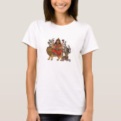 女神ドゥルガー Tシャツ (正面)