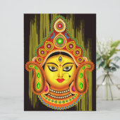 女神ドゥルガ(デュセフラフェスティバル) 招待状 (スタンド正面)