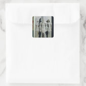 女神ハトールとのメンカウレの三徴 スクエアシール (バッグ)