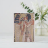 女神ハトールは魔法の襟を置く ポストカード (スタンド正面)