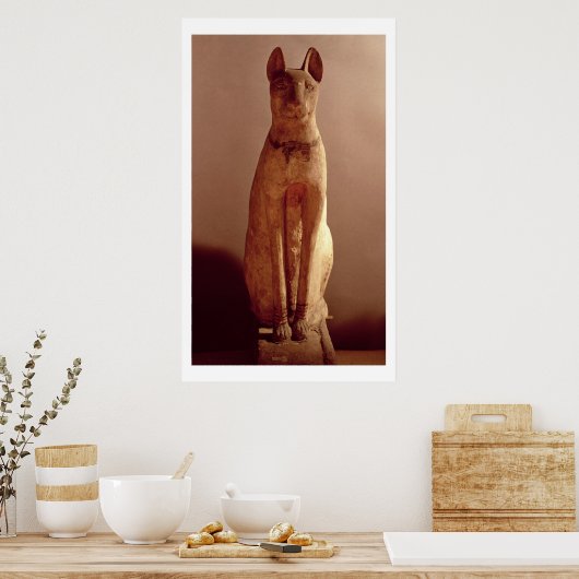 女神バステッ保護トによる猫の棺け(p) ポスター (キッチン)