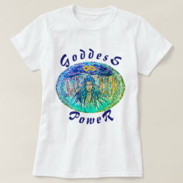 女神パワーカラフルインフィニティ神 Tシャツ