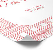 女神パーティーのスナックバーポスター ポスター (角)