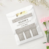 女神パーティーカスタム文字と石要素 フェイバーバッグ (封をした状態)