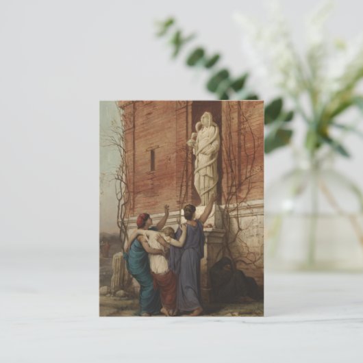 女神ヒュギエイアへの呼びかけ、1862 ポストカード (スタンド正面)