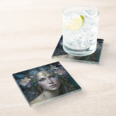 女神ファンタジーアート ガラスコースター (アングル)