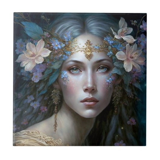 女神ファンタジーアート タイル (正面)