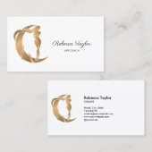 女神フェミニンライフコーチエナジーヒーラホリスティックー 名刺 (正面/裏面)