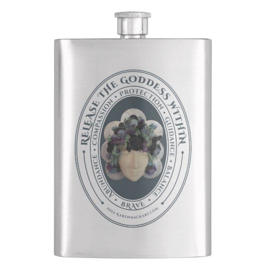 女神フラスコ フラスク (正面)