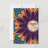 女神フラワーありがとう カード (正面)