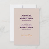 女神フラワーありがとう カード (裏面)