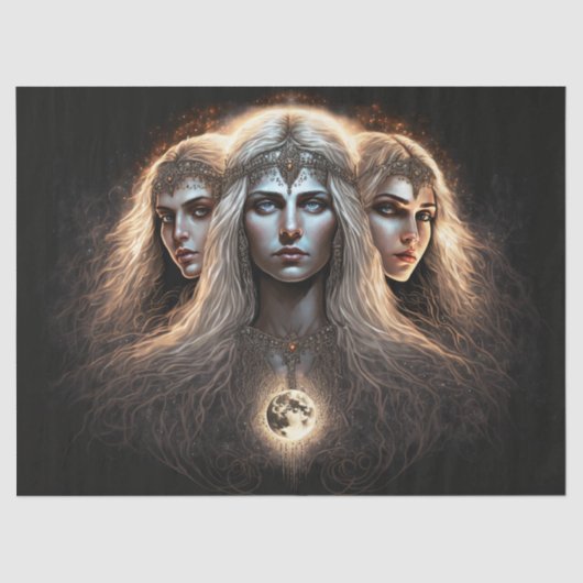 女神フルムーンデクページ 薄葉紙 (正面)