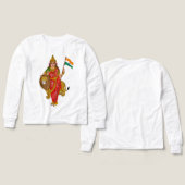 女神ブラハト・マタ Tシャツ (デザイン 正面＆背面)