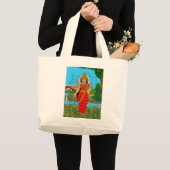 女神ブラマリトートバッグ ラージトートバッグ (正面(商品))