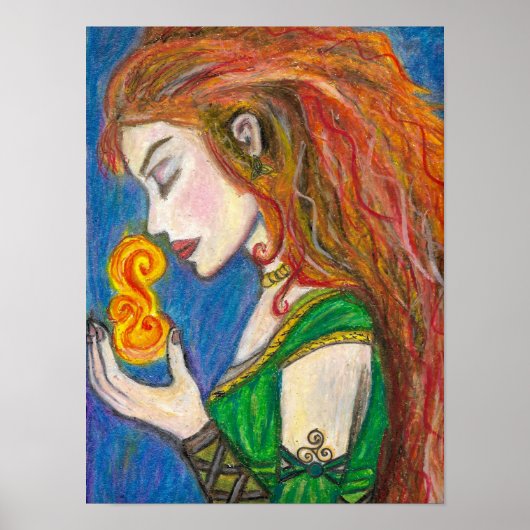 女神ブリジッド ポスター (正面)