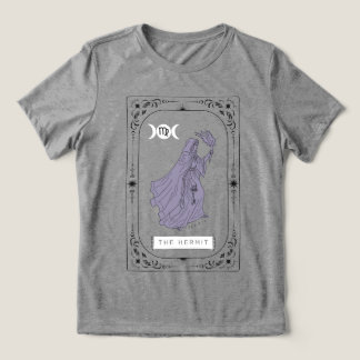 女神ヘカテ タロット - 隠者 トライブレンドTシャツ