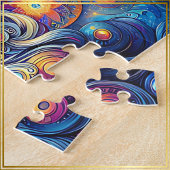 女神ヘッドコズミックヘアブルーアイズ9月 –  ジグソーパズル