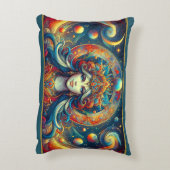 女神ヘッドフローターコイズヘア4月 –  アクセントクッション (裏面(縦))