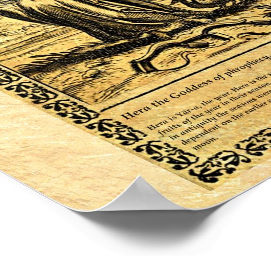 女神ヘラ ポスター (角)
