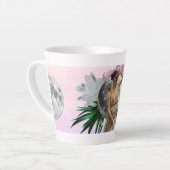 女神マグカップ、女神、マグカップ、ラテ、コーヒー、紅茶 カフェラテマグ (左アングル)