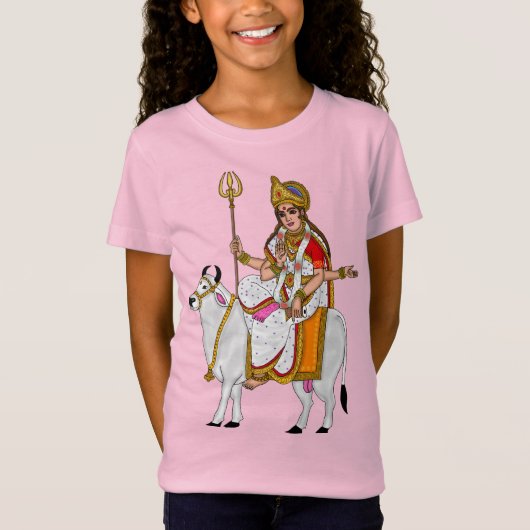 女神マハガウリTシャツ Tシャツ (正面)