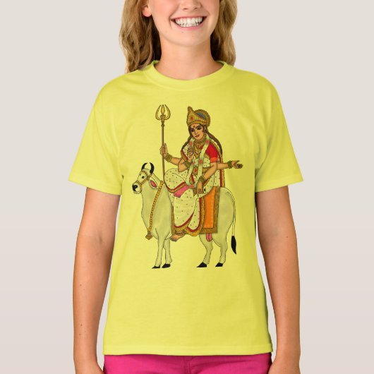 女神マハガウリTシャツ Tシャツ (正面)