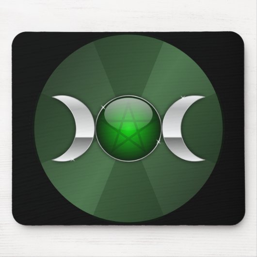 女神ムーン記号 マウスパッド (正面)