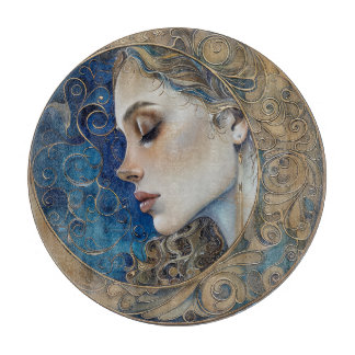 女神ムーン カッティングボード