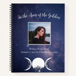 女神メモリ異教のブックの腕 ノートブック