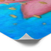 女神ラクシュミ – オリジナルアートby Dori Hartley ポスター (角)