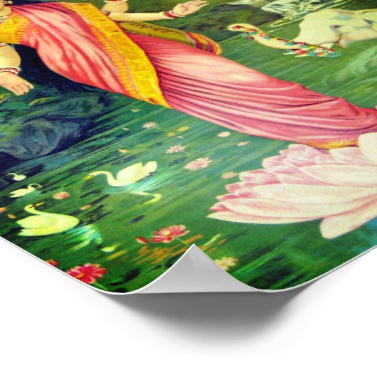 女神ラクシュミ ポスター (角)