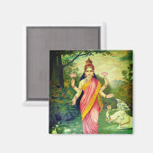 女神ラクシュミ マグネット (正面/裏面)