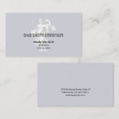 女神ルナブルーウォーターマーク 名刺 (正面/裏面)