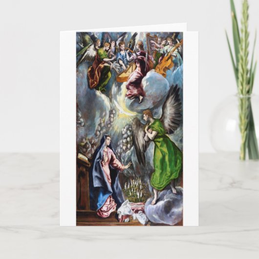 女神女福音、エル·グレコ、1597-1600 カード (正面)