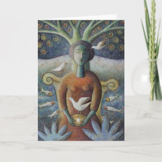 女神 カード (正面)