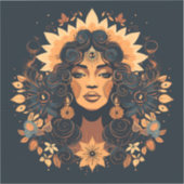 女神 シール (正面)