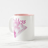 女神 ツートーンマグカップ (正面左)