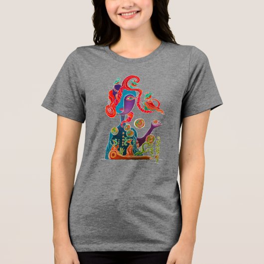 女神 トライブレンドＴシャツ (正面)