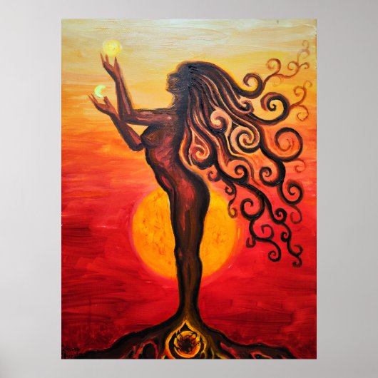 女神 ポスター (正面)