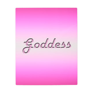 女神 メタルプリント