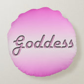 女神 ラウンドクッション (裏面)