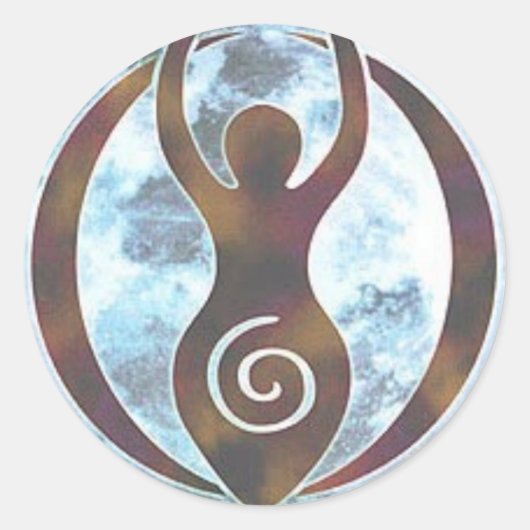 女神 ラウンドシール (正面)