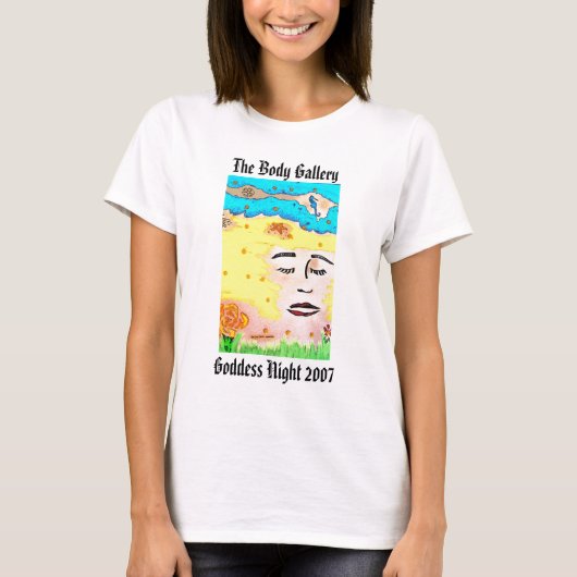 女神、女神夜2007年の体のギャラリー Tシャツ (正面)
