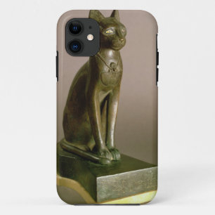 女神Bastetを表している猫の小像 iPhone 11 ケース